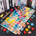 Kids Busy Board/Montessori Wooden Math Puzzle Toys childrensterritory