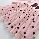 Kids Butterfly Sequins Princess Party Dress for Girls childrensterritory