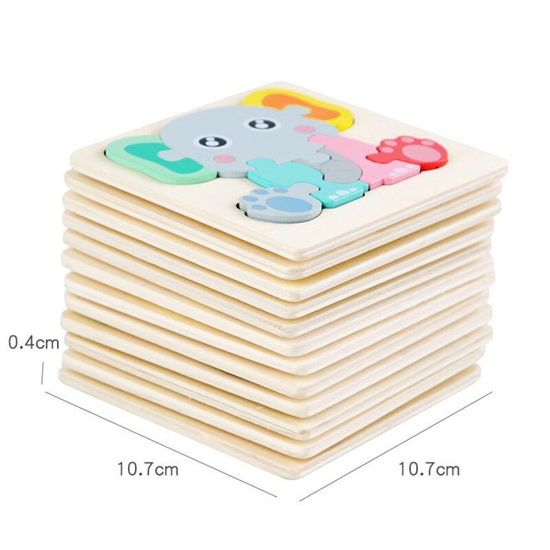 Kids Colorful 3D Jigsaw Puzzle/Educational Toys childrensterritory