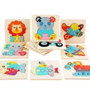 Kids Colorful 3D Jigsaw Puzzle/Educational Toys childrensterritory