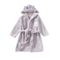 Kids Cute Cartoon Pattern Hooded Robes/Flannel Night-Robe childrensterritory