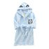 Kids Cute Cartoon Pattern Hooded Robes/Flannel Night-Robe childrensterritory