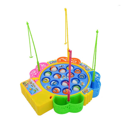 Kids Electric &amp; Musical Rotating Fishing Game childrensterritory