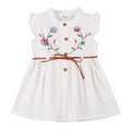 Kids Embroidered Princess Dress for Summer childrensterritory