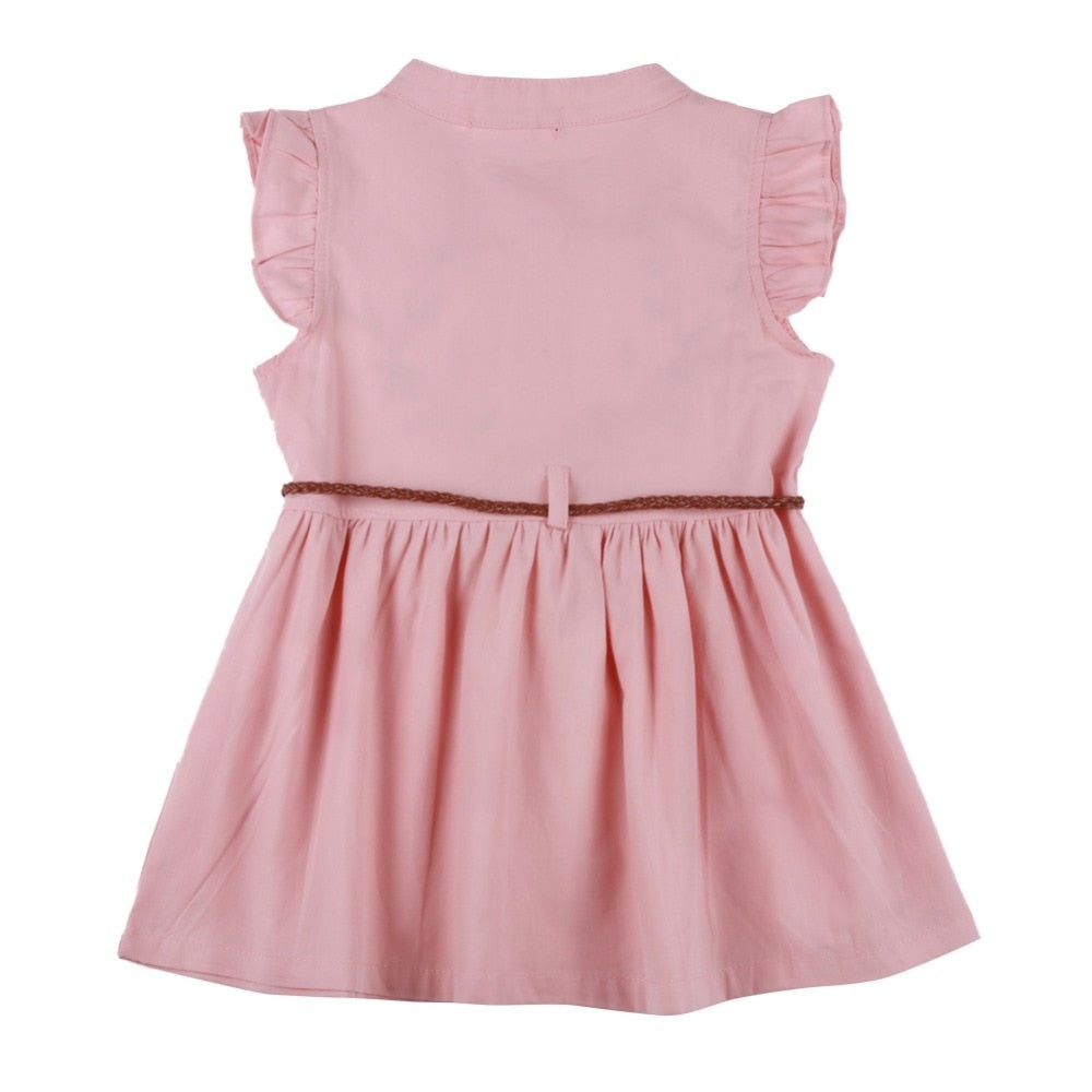 Kids Embroidered Princess Dress for Summer childrensterritory