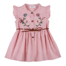 Kids Embroidered Princess Dress for Summer childrensterritory