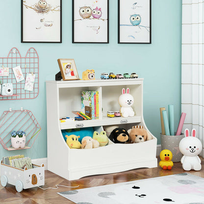 Kids Floor Cabinet Multi-Functional Bookcase childrensterritory