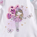 Kids Girls Fairy Princess Top/ Long Sleeve T-shirt childrensterritory