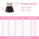 Kids Girls Leopard Gauze Skirt Party Dress/Ball Gowns childrensterritory