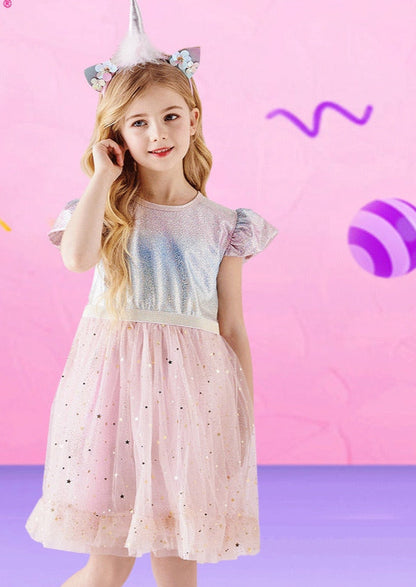 Kids Girls Sleeveless Princess Dress childrensterritory