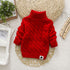 Kids Girls Tricots Turtleneck Pullover/Sweaters childrensterritory
