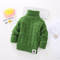 Kids Girls Tricots Turtleneck Pullover/Sweaters childrensterritory
