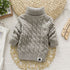 Kids Girls Tricots Turtleneck Pullover/Sweaters childrensterritory