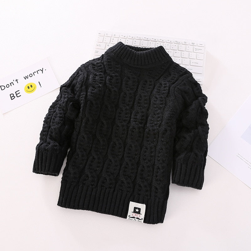 Kids Girls Tricots Turtleneck Pullover/Sweaters childrensterritory