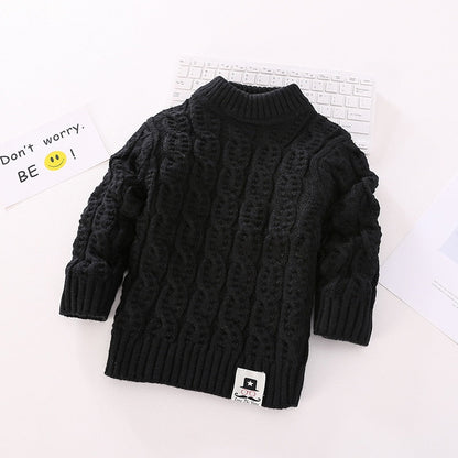 Kids Girls Tricots Turtleneck Pullover/Sweaters childrensterritory