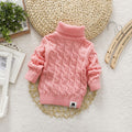 Kids Girls Tricots Turtleneck Pullover/Sweaters childrensterritory
