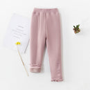 Kids Girls Warm Three-Layer Pants/Leggings childrensterritory