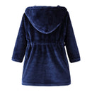 Kids Girls/Boys Hooded Flannel Bathrobe/Sleepwear childrensterritory