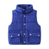 Kids Girls/Boys Solid Down Waistcoat/Outerwear childrensterritory