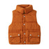 Kids Girls/Boys Solid Down Waistcoat/Outerwear childrensterritory