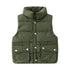 Kids Girls/Boys Solid Down Waistcoat/Outerwear childrensterritory