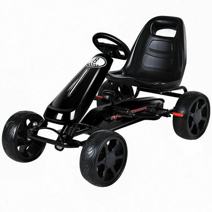Kids Go Kart Pedal Powered 4 Wheel Ride On Racer Car childrensterritory