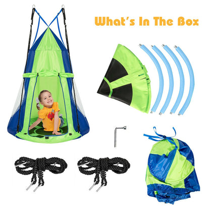 Kids Hammock Nest Pod Seat /Swing Tent Set childrensterritory