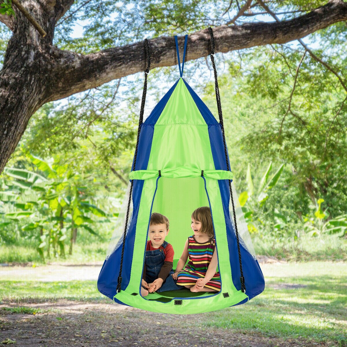 Kids Hammock Nest Pod Seat /Swing Tent Set childrensterritory