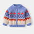 Kids Knit Printed Zipper Cardigan/Outerwear childrensterritory