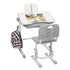 Kids Lifting Study Table And Chair Set w/Reading Stand childrensterritory
