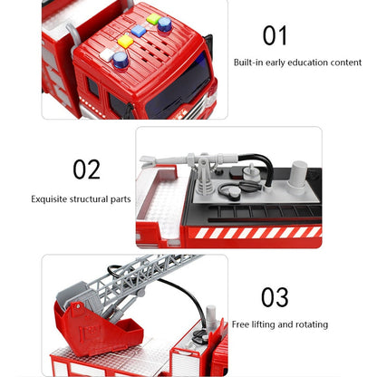Kids Multi-functional Fire Truck with Sound and Light Toy childrensterritory
