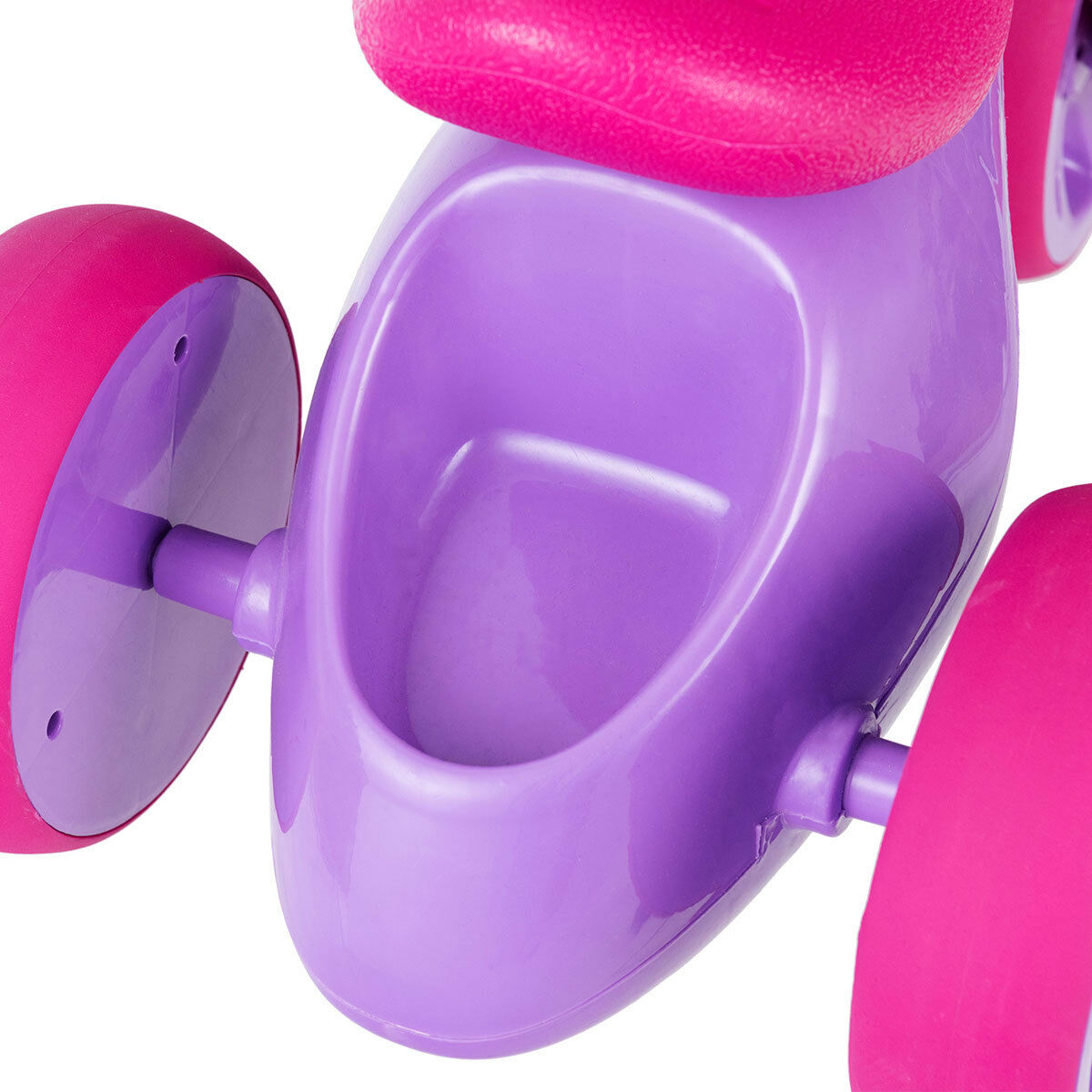 Kids Pink Wheels Tricycle Training Bike/Ride on Toy childrensterritory