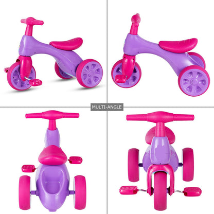 Kids Pink Wheels Tricycle Training Bike/Ride on Toy childrensterritory