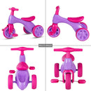 Kids Pink Wheels Tricycle Training Bike/Ride on Toy childrensterritory