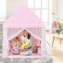 Kids Play Tent Large Castle Fairy Tent Gift w/ Mat childrensterritory