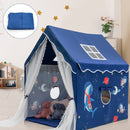 Kids Playhouse Large Indoor Play Tent With Longer Curtain childrensterritory