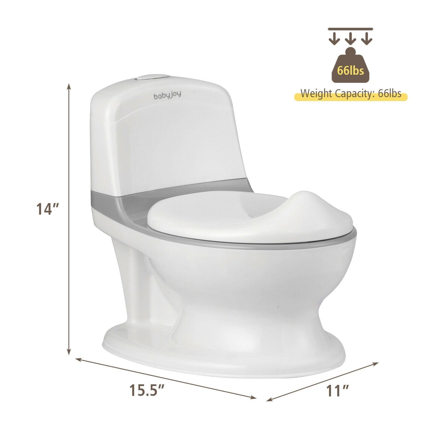 Kids Potty Training Transition Toilet w/ Sound &amp; Light childrensterritory