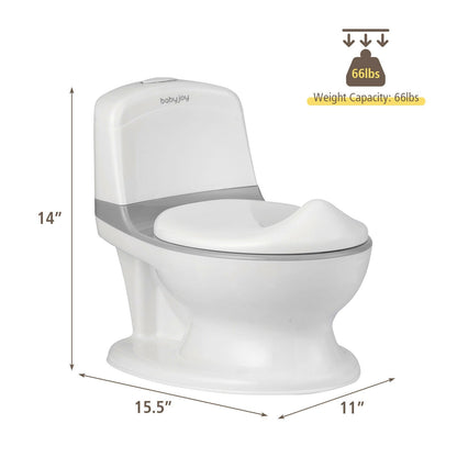 Kids Potty Training Transition Toilet w/ Sound &amp; Light childrensterritory