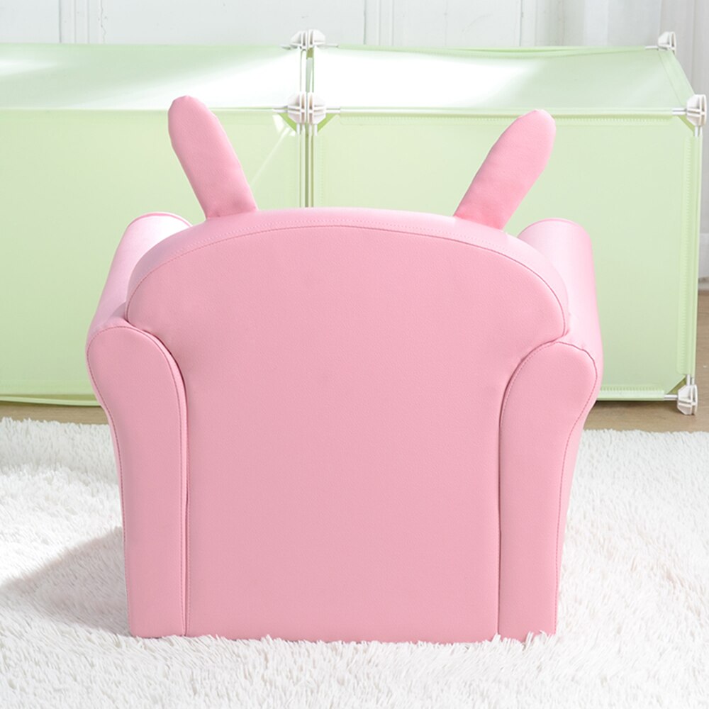Kids Rabbit Designed Pin Color Single Sofa/Furniture childrensterritory