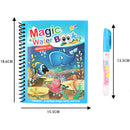 Kids Reusable Coloring Magic Water Drawing Book childrensterritory