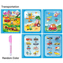 Kids Reusable Coloring Magic Water Drawing Book childrensterritory