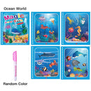 Kids Reusable Coloring Magic Water Drawing Book childrensterritory