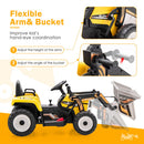 Kids Ride on Excavator w/Adjustable Arm childrensterritory