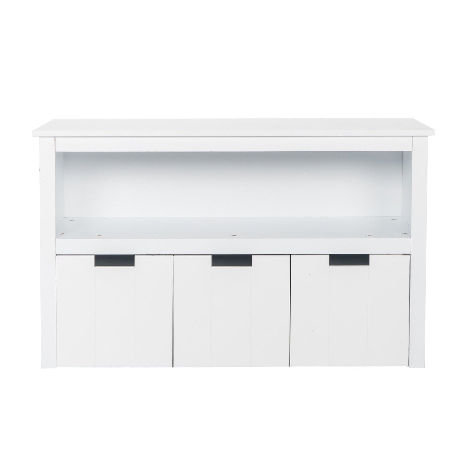 Kids Toy Storage Cabinet with 3 Rolling Toy Box childrensterritory