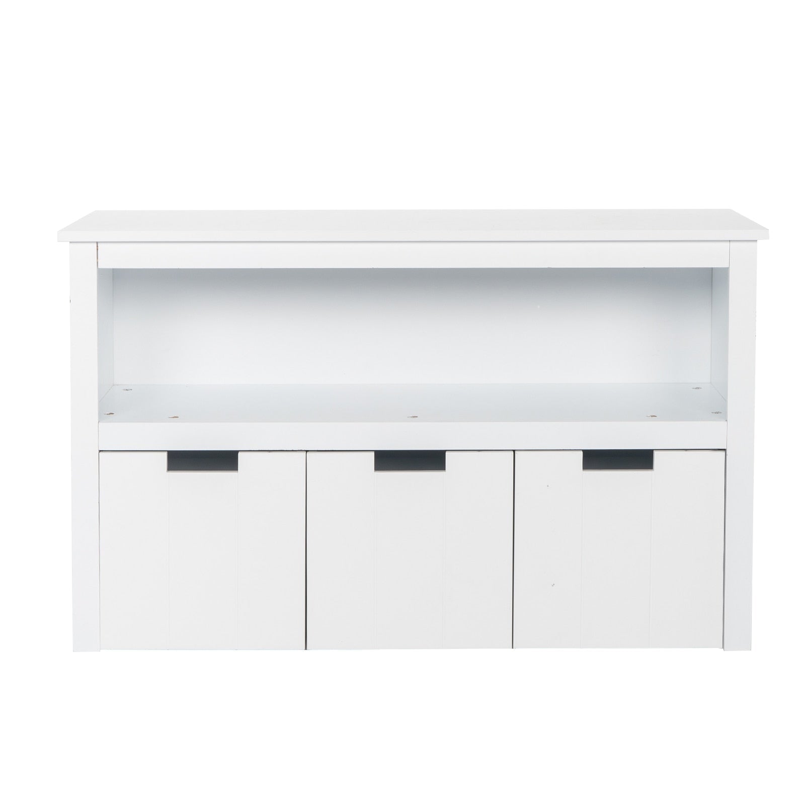 Kids Toy Storage Cabinet with 3 Rolling Toy Box childrensterritory
