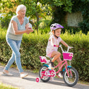 Kids Trenddy Bicycle w/Training Wheels & Basket for Boys & Girls childrensterritory