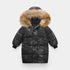 Kids Warm Thick Fur Hooded Coat For Boys/Girls childrensterritory