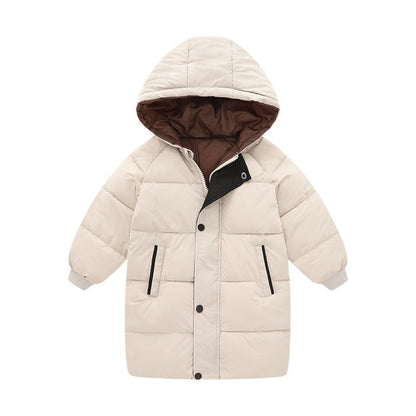 Kids Windproof Long Hooded Warm Parka/Jacket childrensterritory
