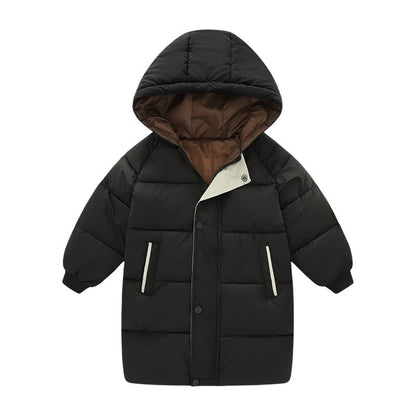 Kids Windproof Long Hooded Warm Parka/Jacket childrensterritory