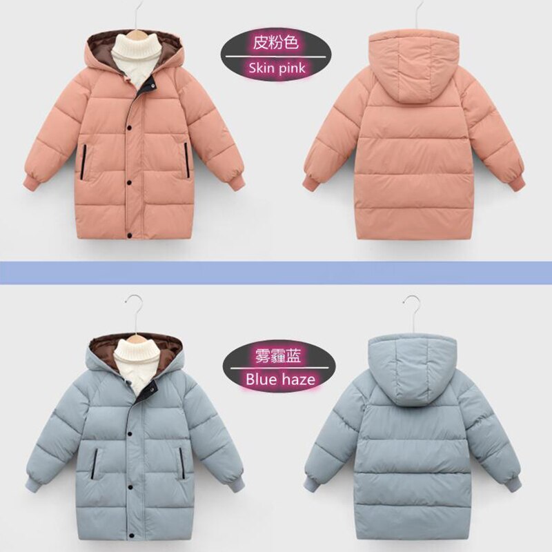 Kids Windproof Long Hooded Warm Parka/Jacket childrensterritory